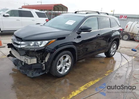 2019 Toyota Highlander Limited из США, поврежденный, VIN 5TDDZRFH7KS927571
